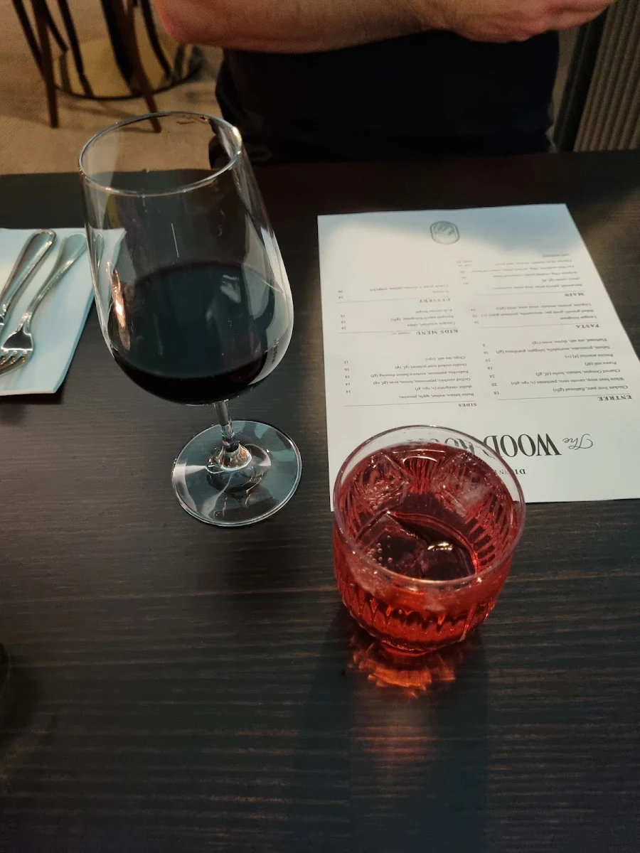 Menu, The Wood Room