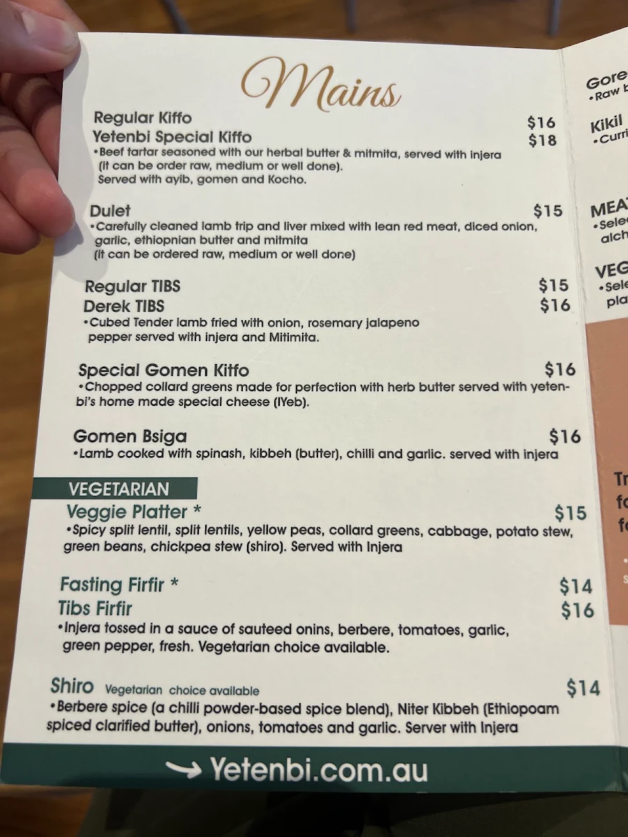 Menu photo 1