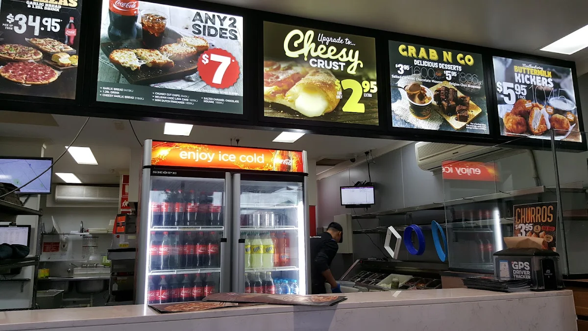 Menu, Domino's Pizza Penshurst