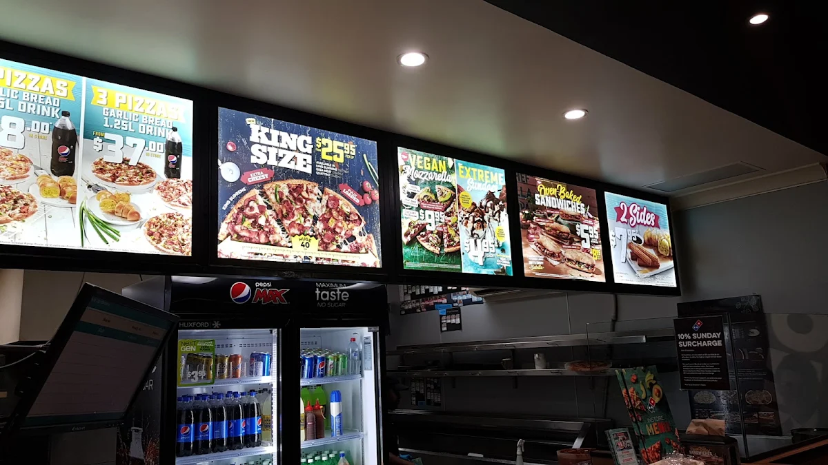 Menu, Domino's Pizza Penshurst