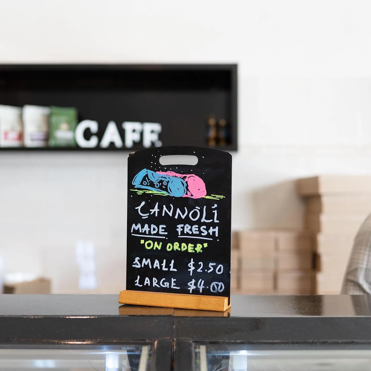 Menu, Broast Cafe