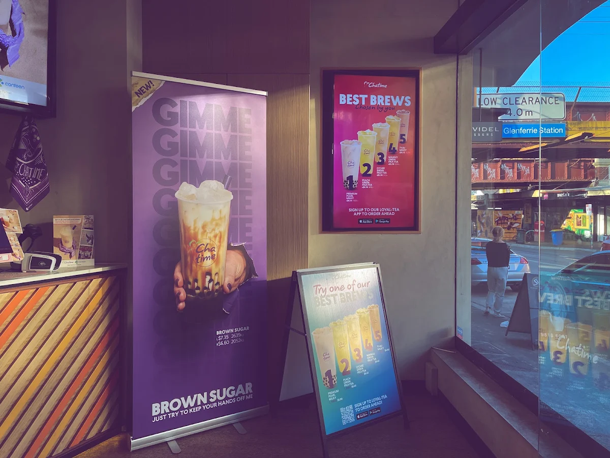 Menu, Chatime Hawthorn
