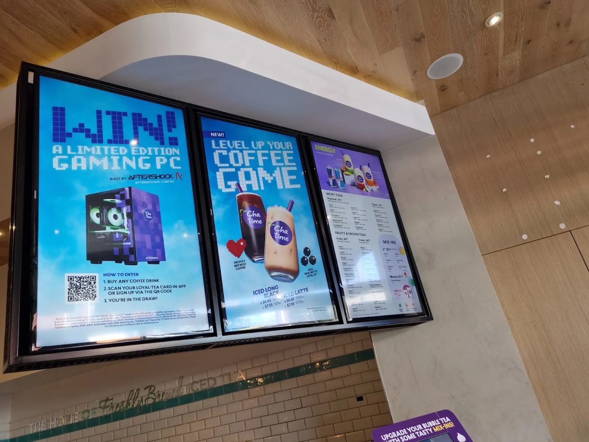 Menu, Chatime Hawthorn