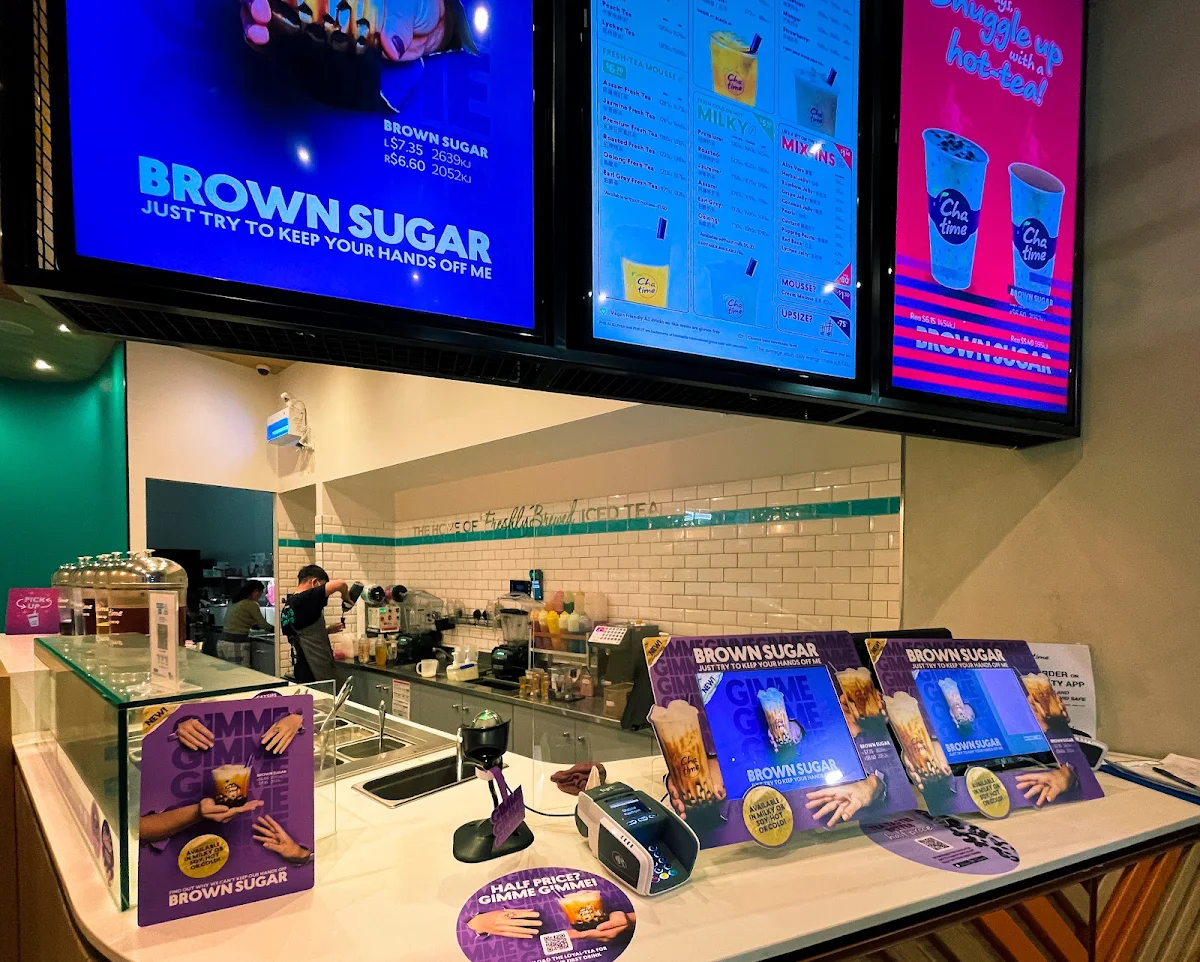 Menu, Chatime Hawthorn
