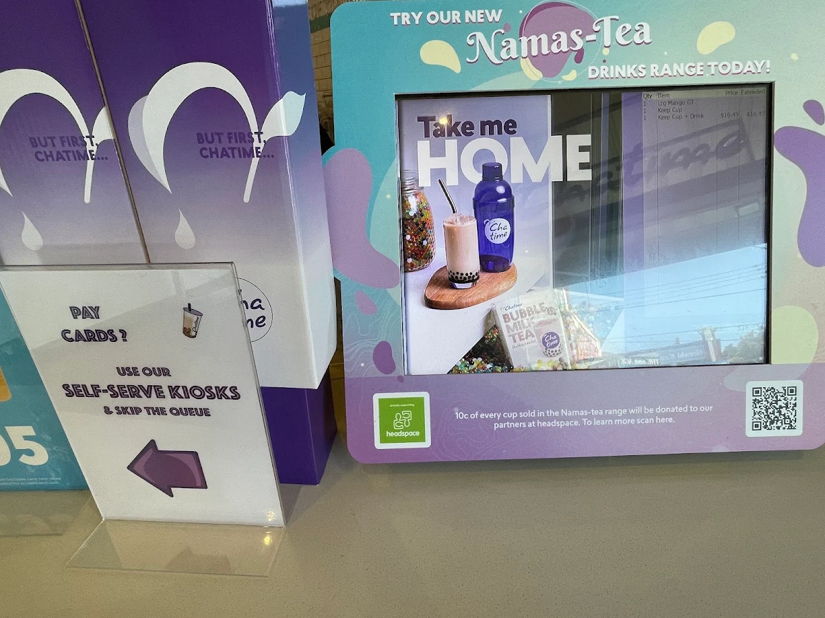 Menu, Chatime Hawthorn