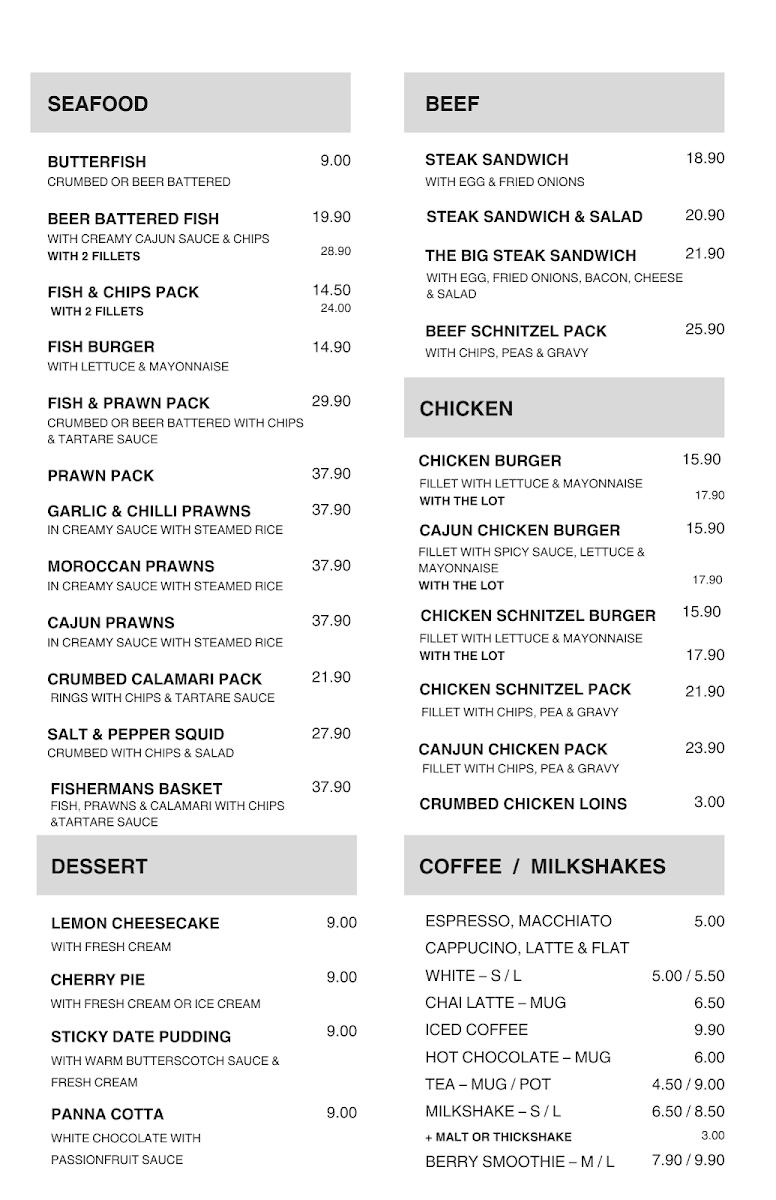Menu photo 1