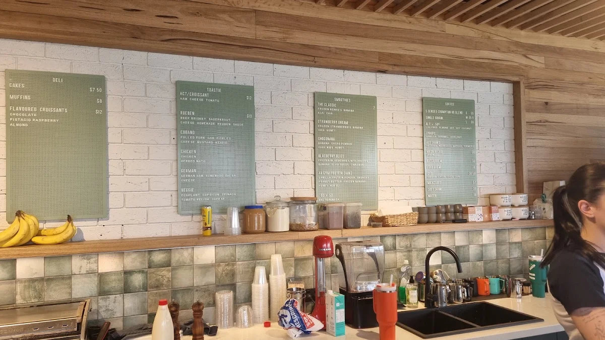 Menu, Finally Mine Coffee House