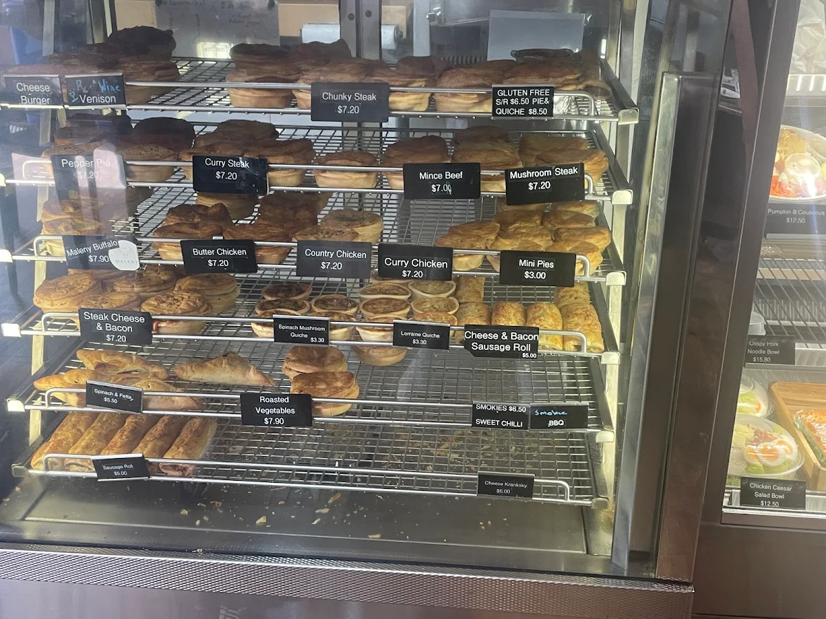 Menu, Maleny Bakery