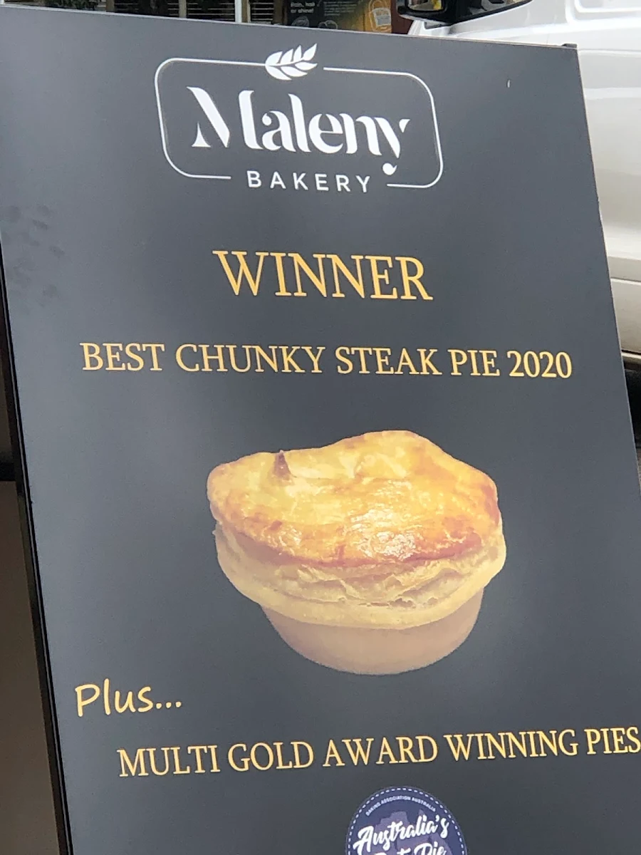 Menu, Maleny Bakery