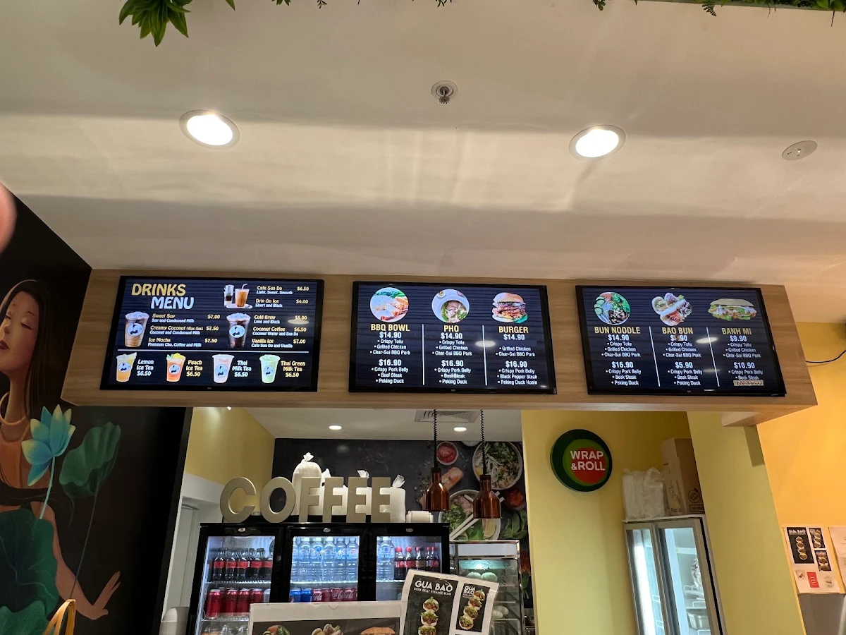 Menu, Wrap&Roll Townsville