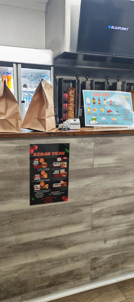 Menu, Kebab Yeah
