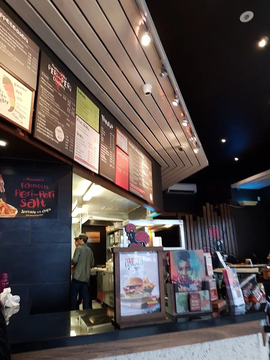 Menu, Nando's Epping Dalton Road
