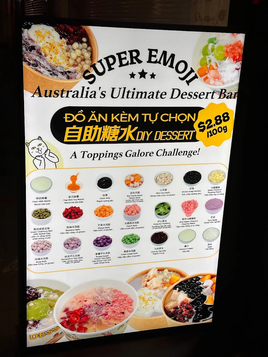 Menu, Cha&Co