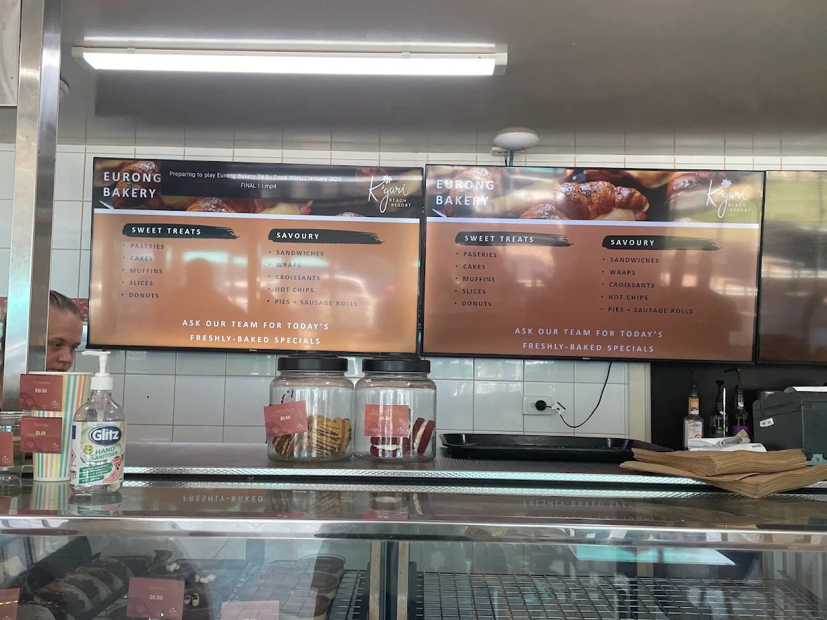 Menu, Eurong Bakery