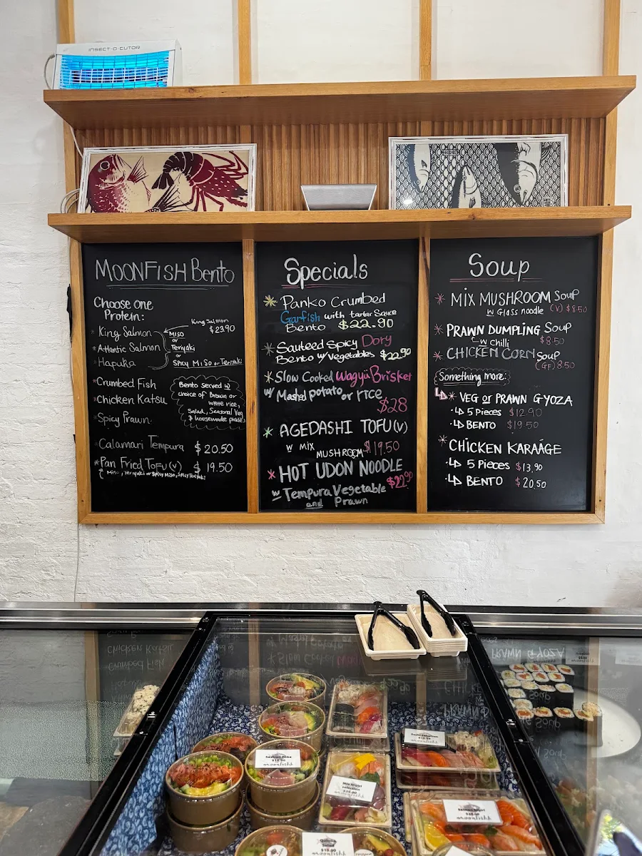 Menu, Moonfishh