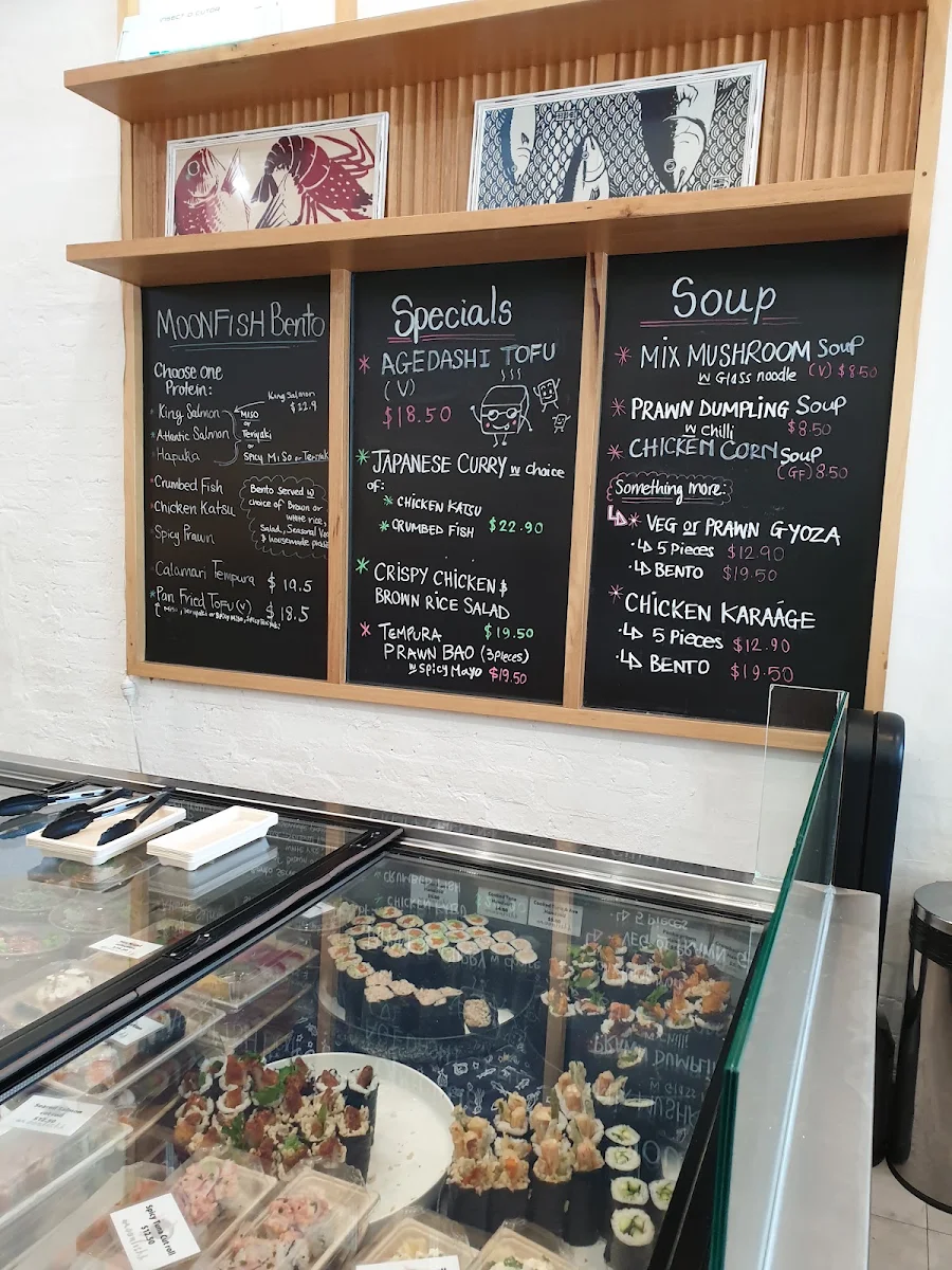 Menu, Moonfishh