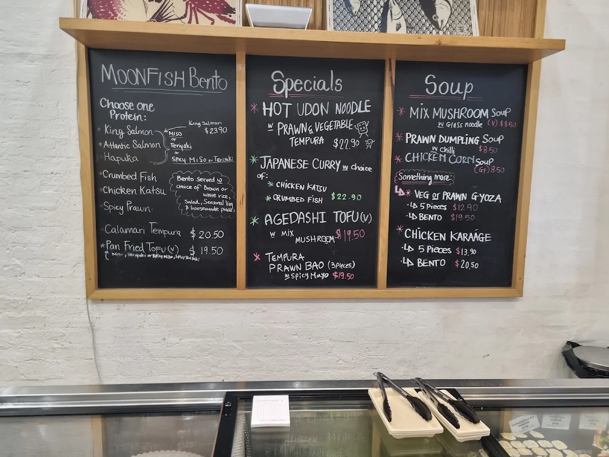 Menu, Moonfishh