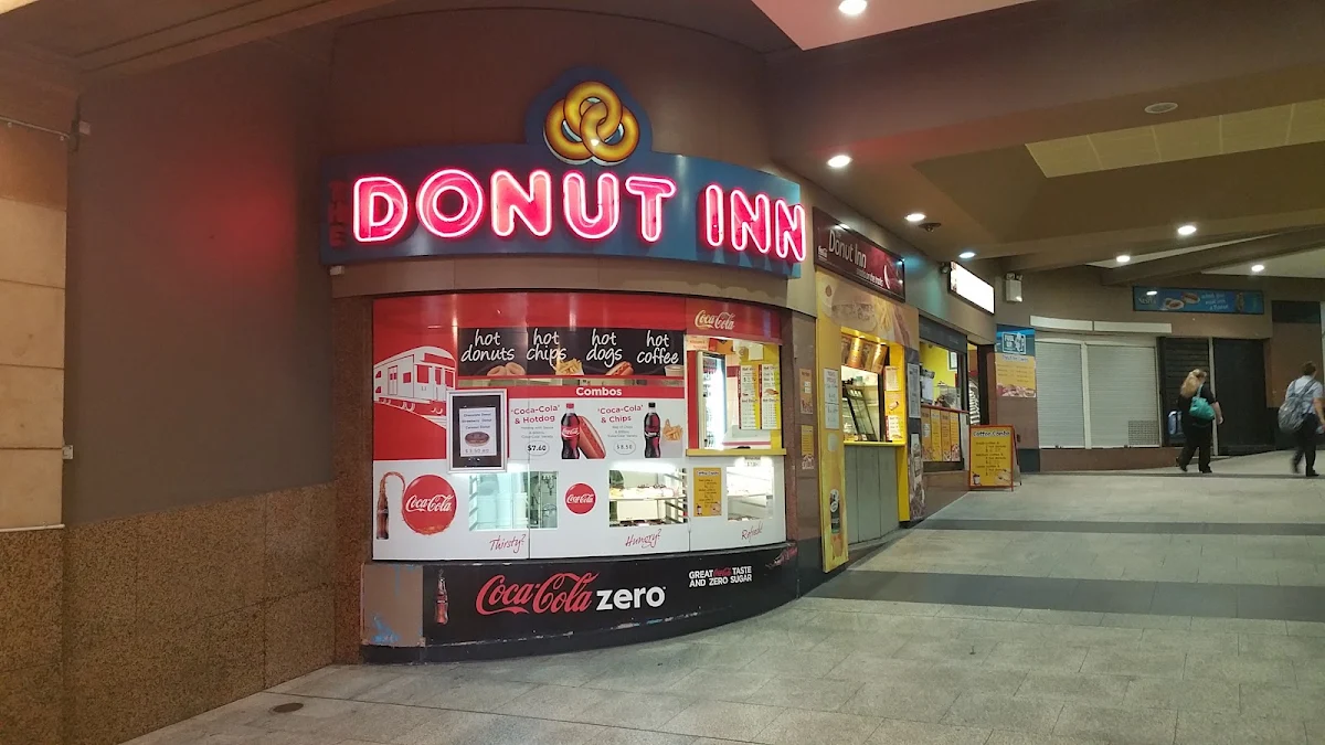 Menu, Donut Inn