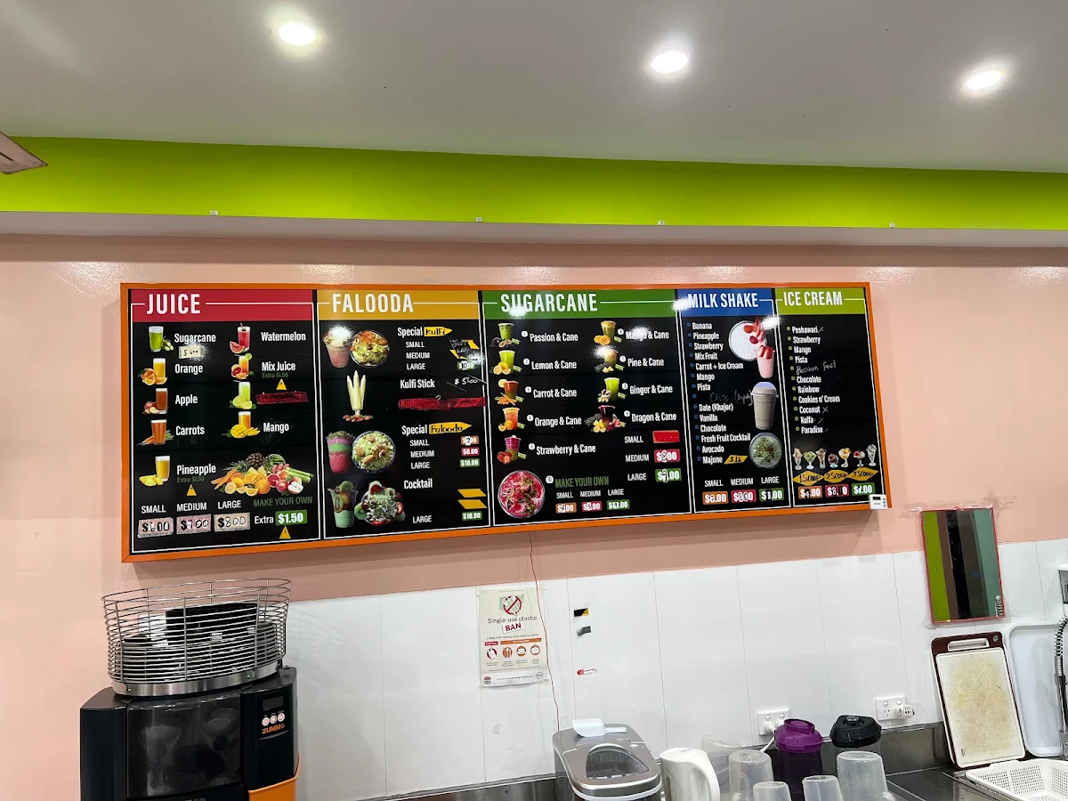 Vibe, Aladin's Fresh fruit juice