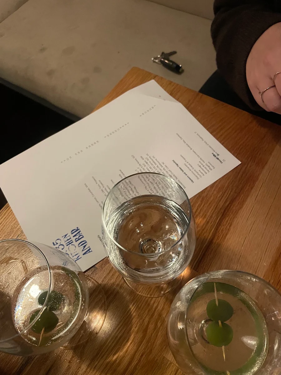 Menu, No.35 Kitchen and Bar