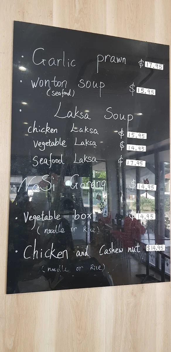 Menu, Angela's Kitchen Chinese Restaurant