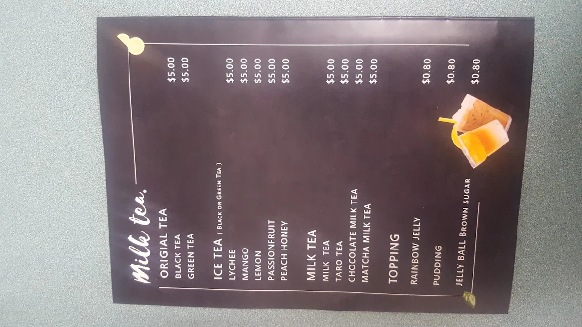 Menu, Angela's Kitchen Chinese Restaurant