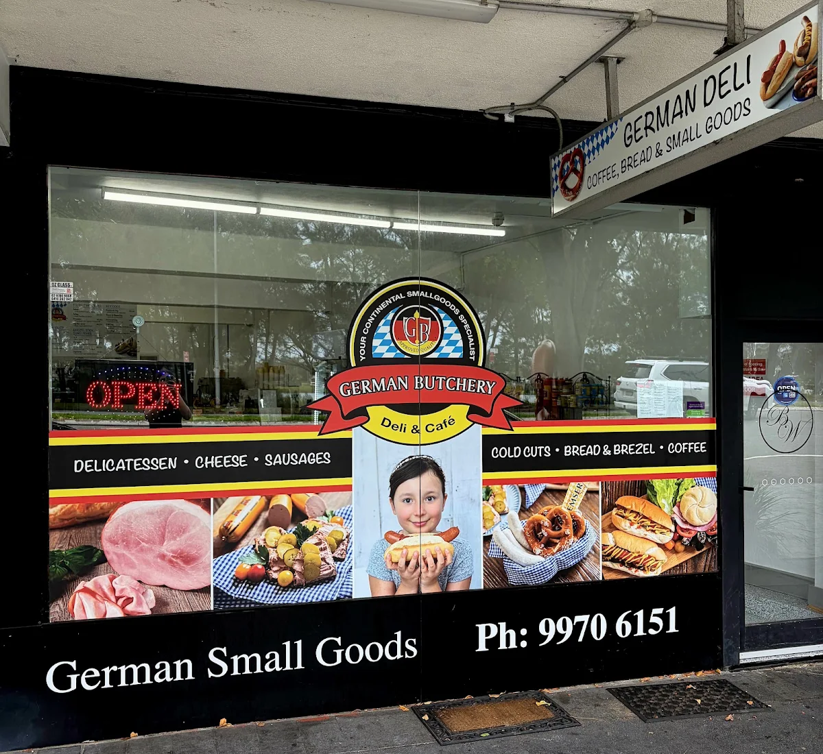 Menu, German Deli Narrabeen (Brot & Wurst)