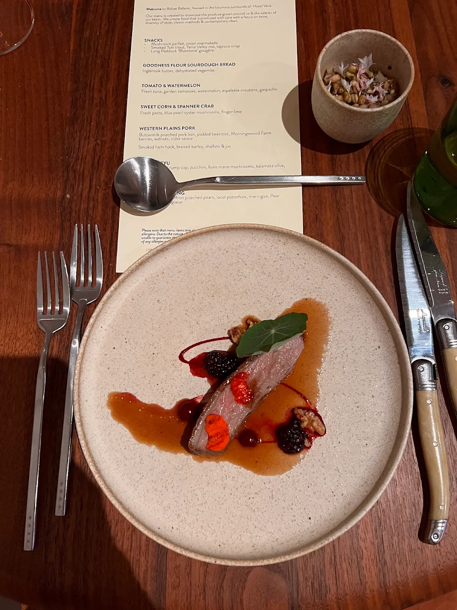 Menu, Babae