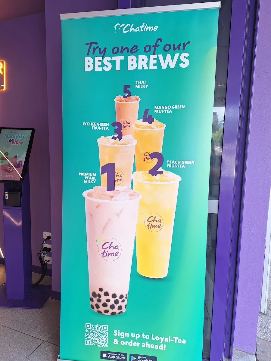 Menu, Chatime Kirribilli