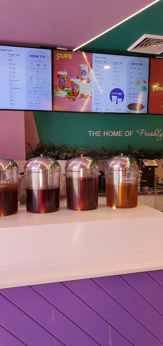 Menu, Chatime Kirribilli