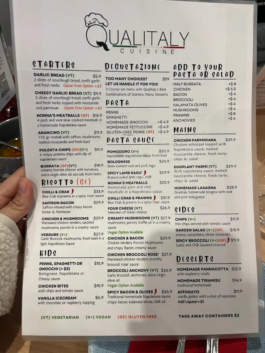 Menu photo 1