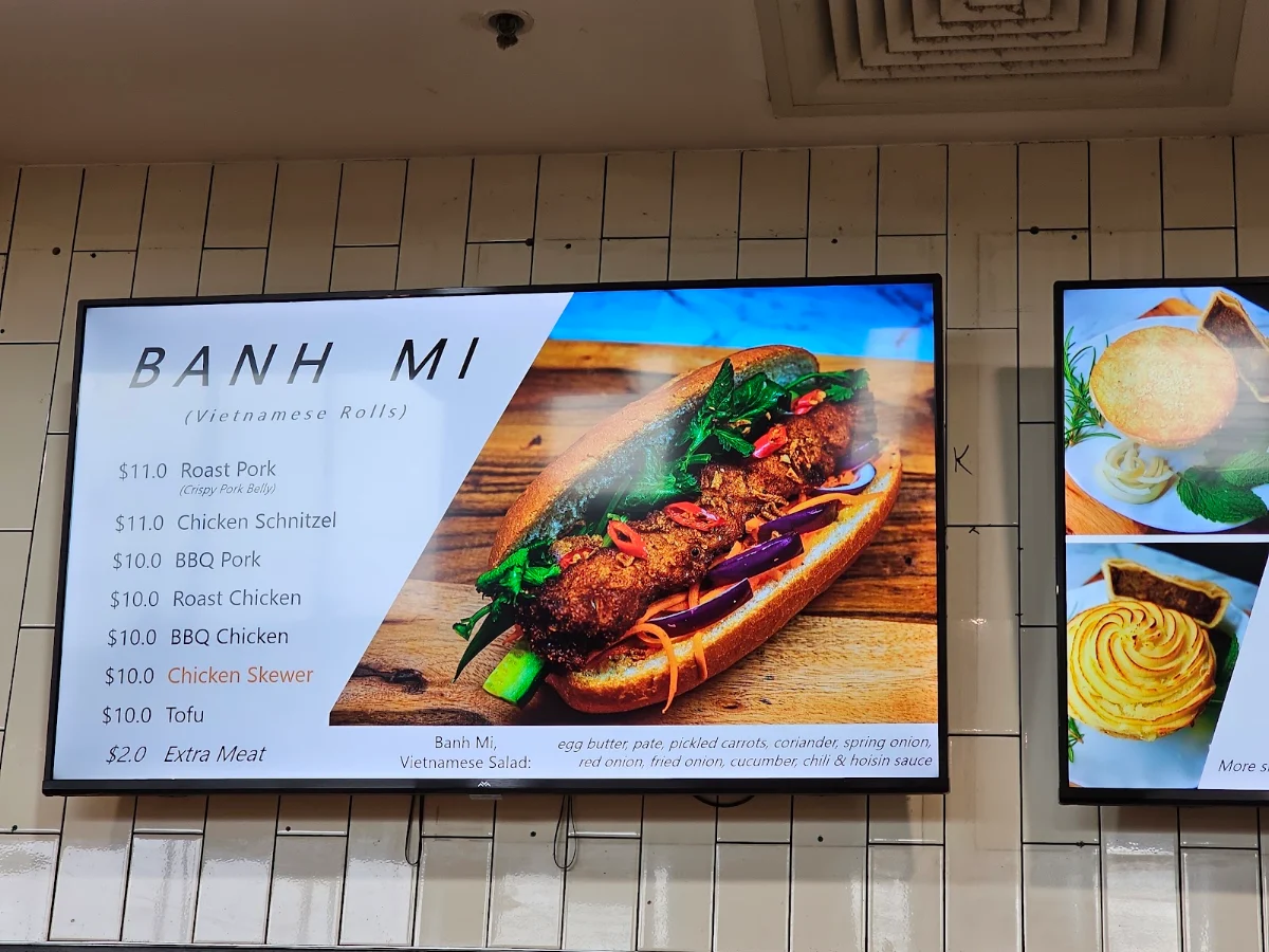 Menu, Tonmax Bakery
