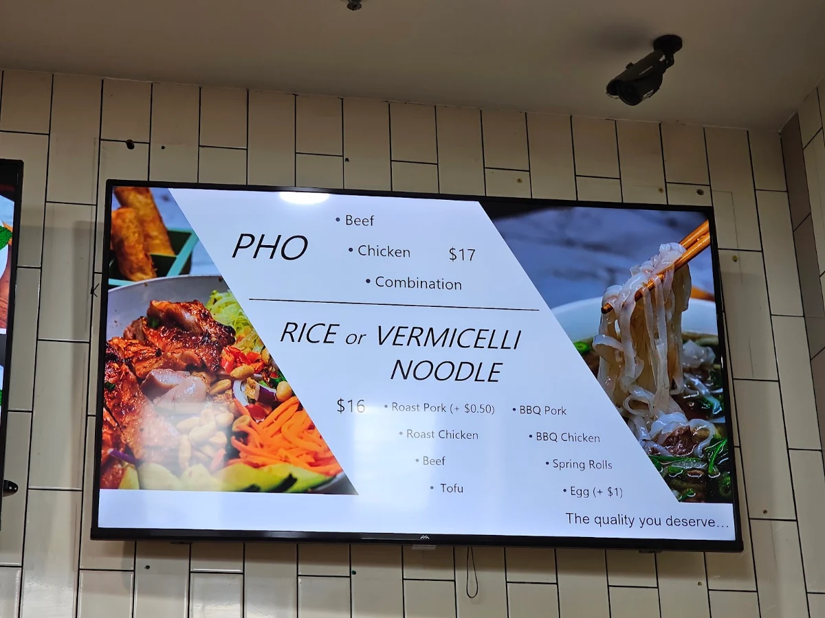 Menu, Tonmax Bakery