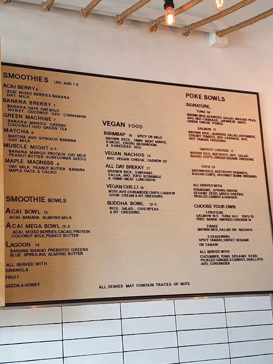 Menu, Bowl & Blend