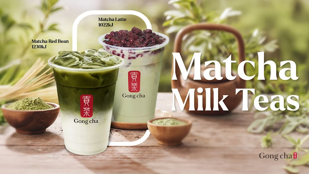 Menu, Gong Cha Canberra CBD
