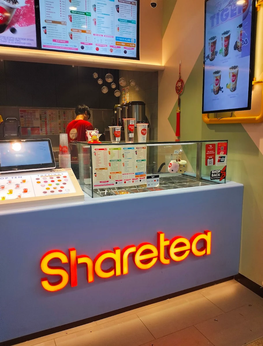 Menu, Sharetea Chatswood (Interchange)