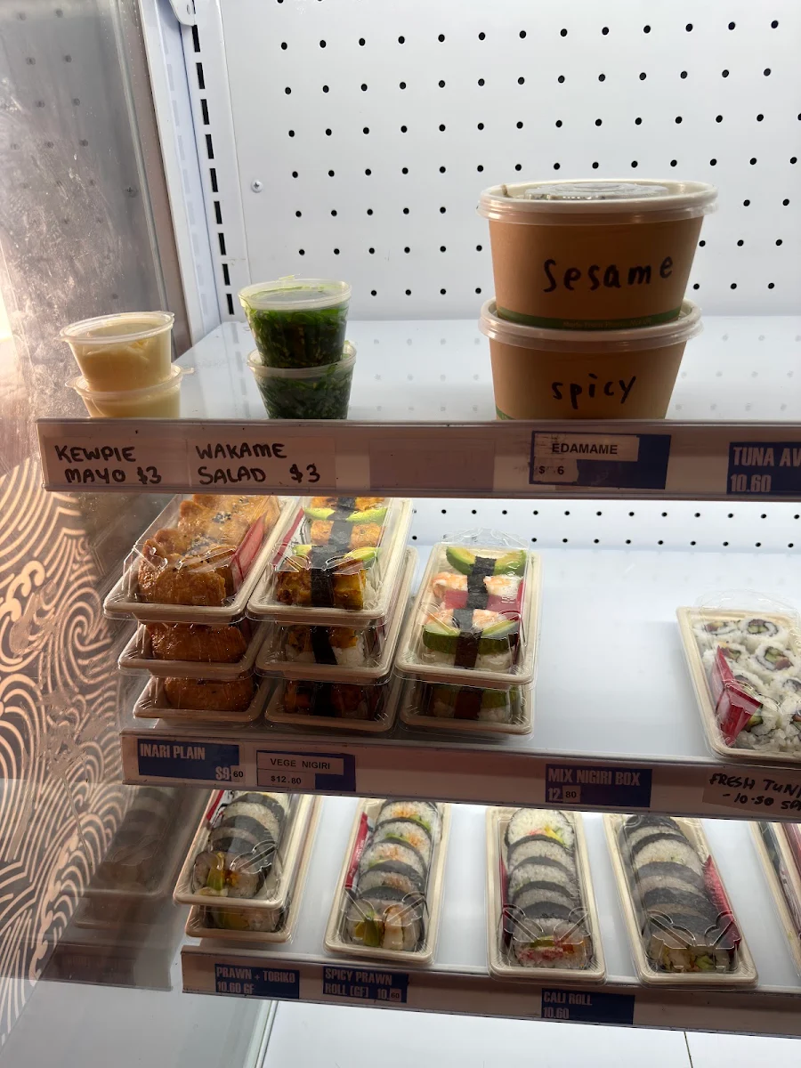 Menu, Nami Sushi & Bubble Tea