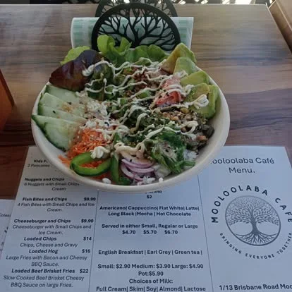 Menu, Mooloolaba Cafe
