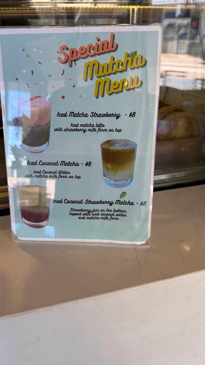 Menu, Grain Bakery WA