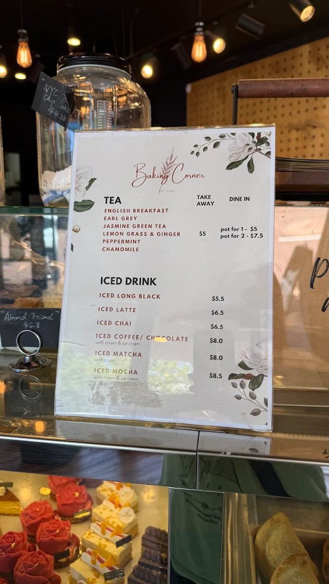 Menu, Grain Bakery WA
