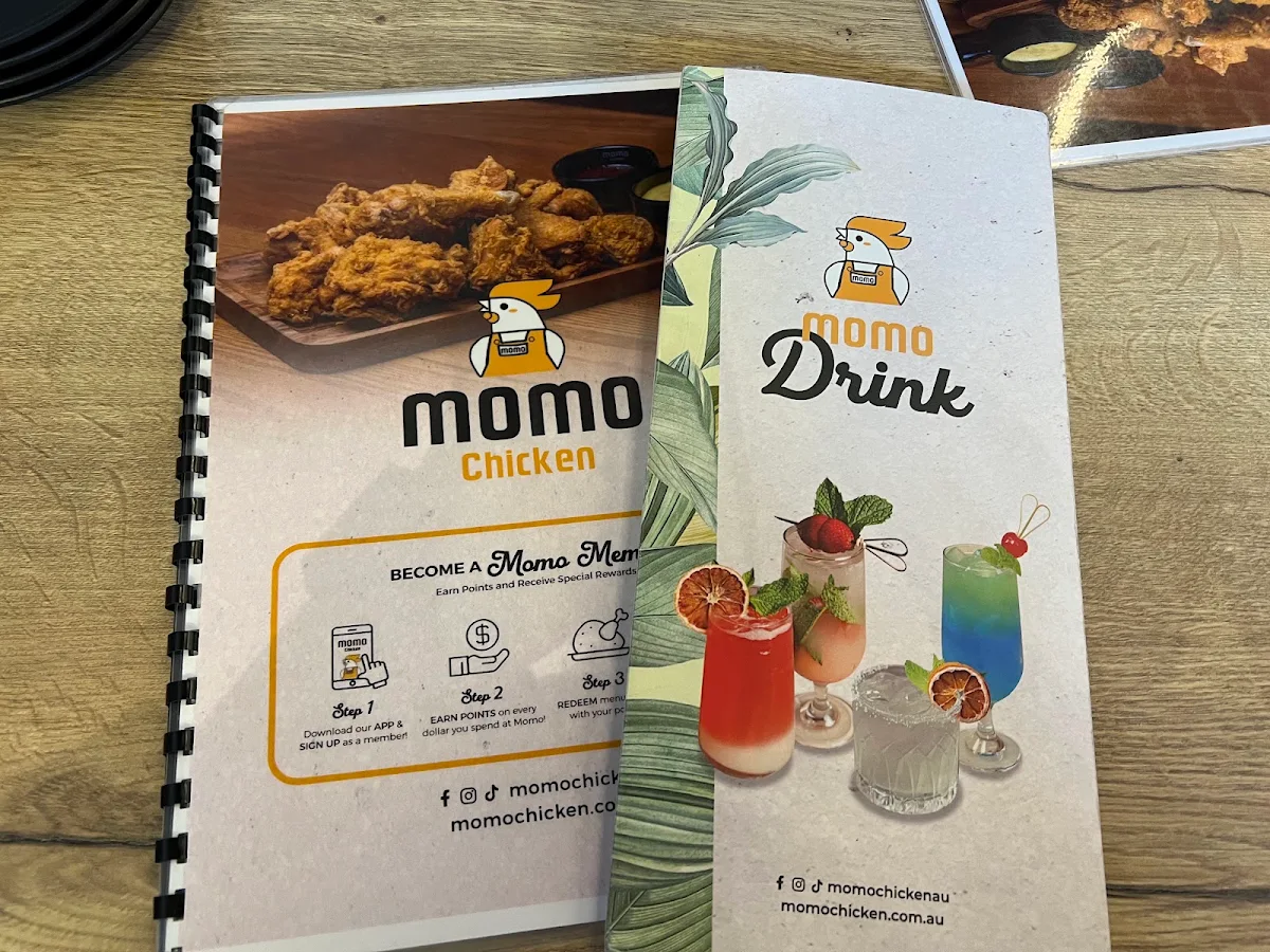 Menu, Momo Chicken