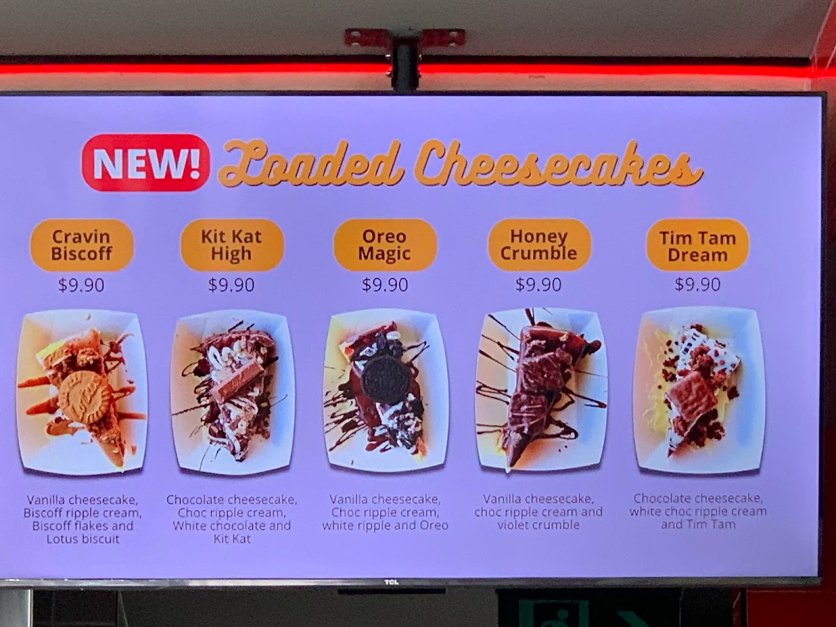 Menu, Burgertory (Coburg North)