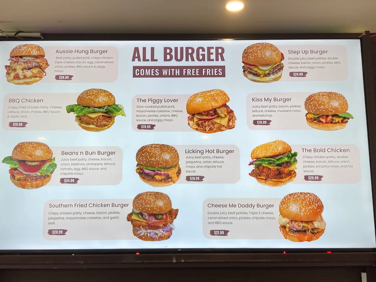 Menu, Beans n' Bun