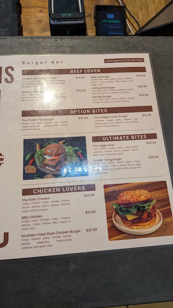 Menu, Beans n' Bun