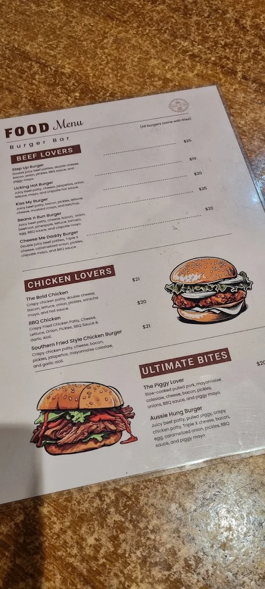 Menu, Beans n' Bun