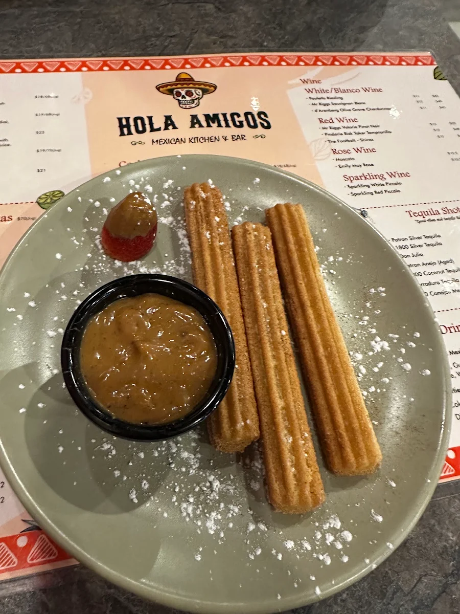 Menu, Hola Amigos Semaphore