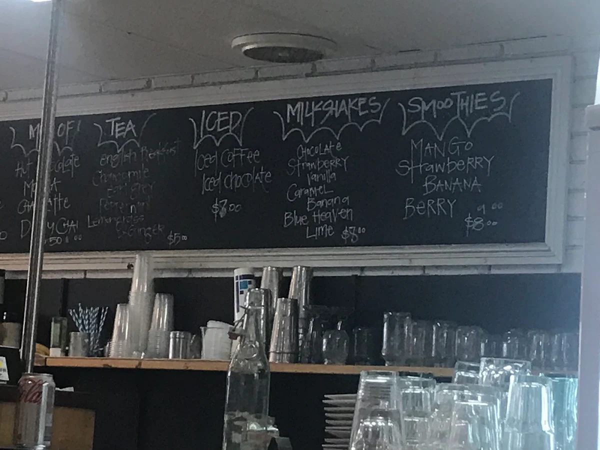 Menu, Sandbah Cafe