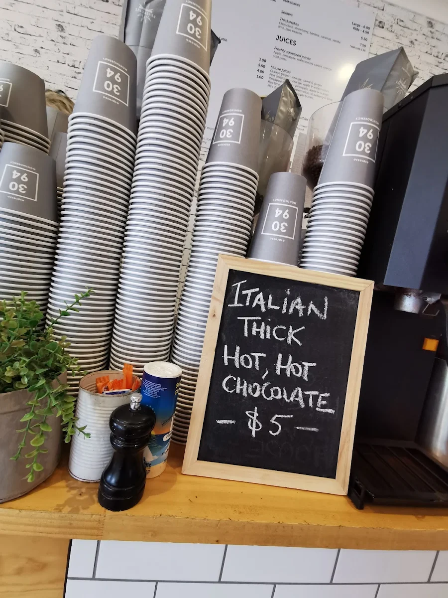 Menu, Espresso 3094