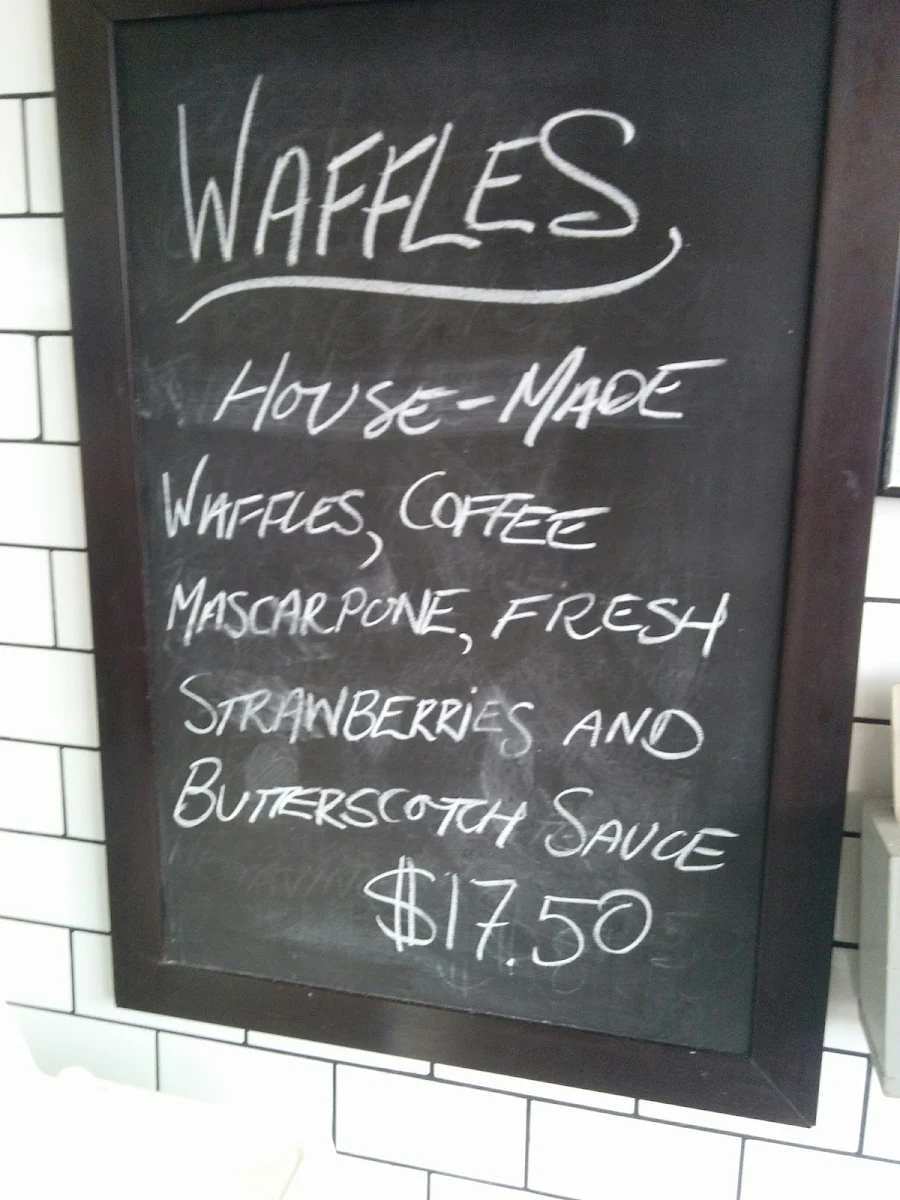 Menu, Espresso 3094