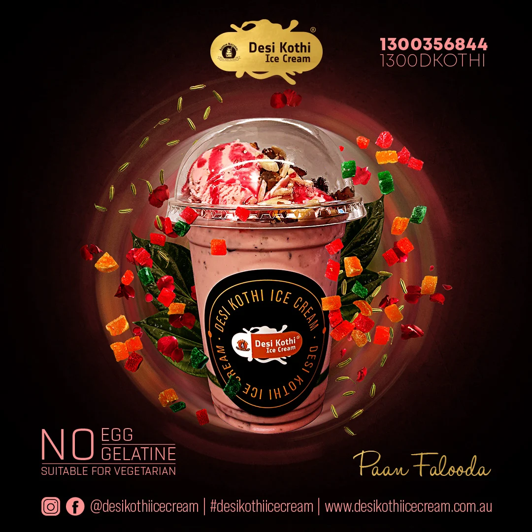 Menu, Desi Kothi Ice Cream - Officer
